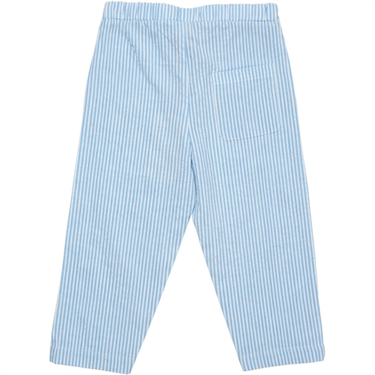 Copenhagen Colors Sky Blue W Cream Stripe Seersucker Pants