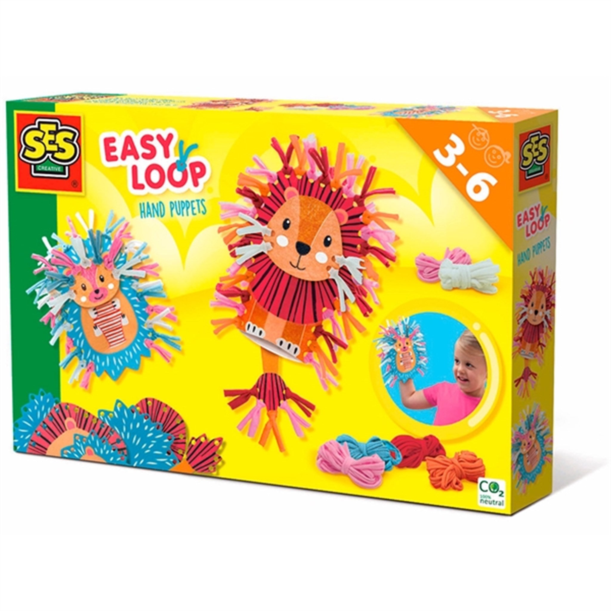 SES Creative Easy Loop Hand Puppets