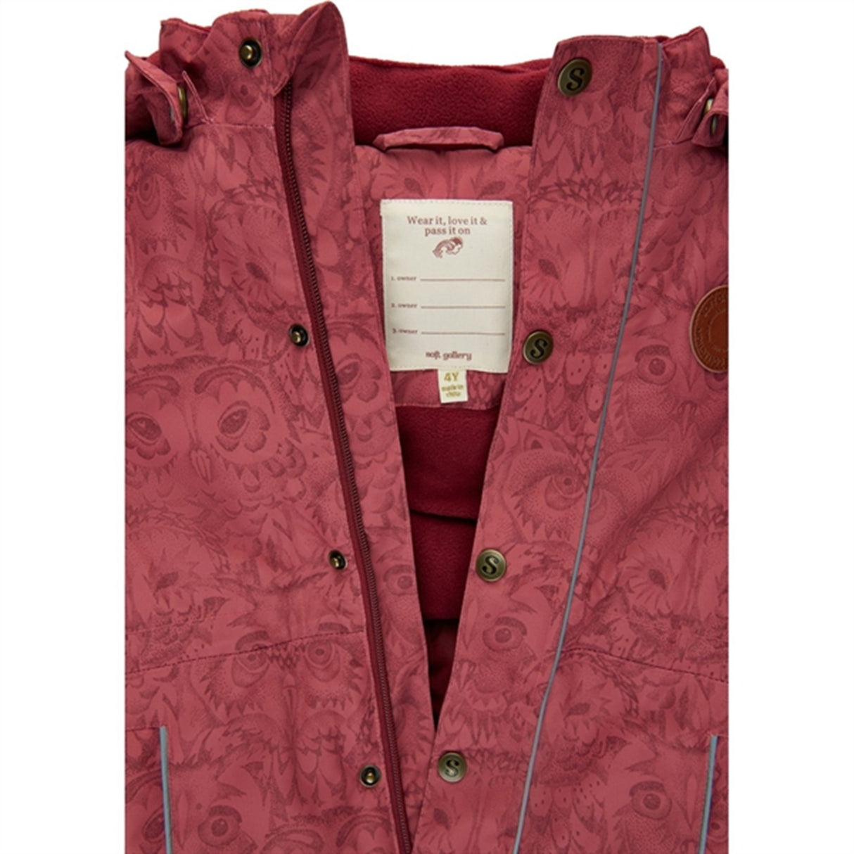 Soft Gallery Mineral Red Merle Snowsuit