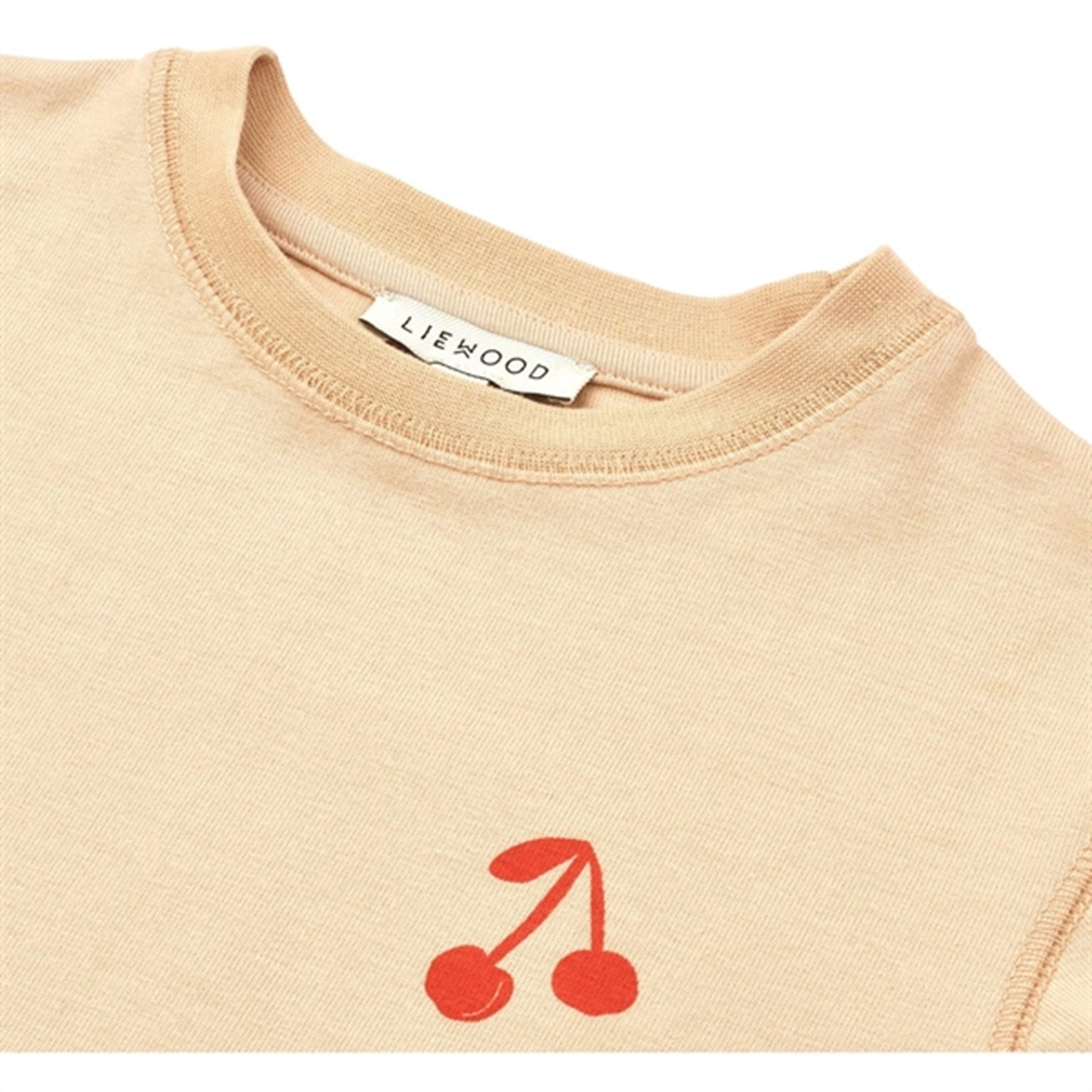 Liewood Cherries/Apple Blossom Sixten Placement T-shirt 3