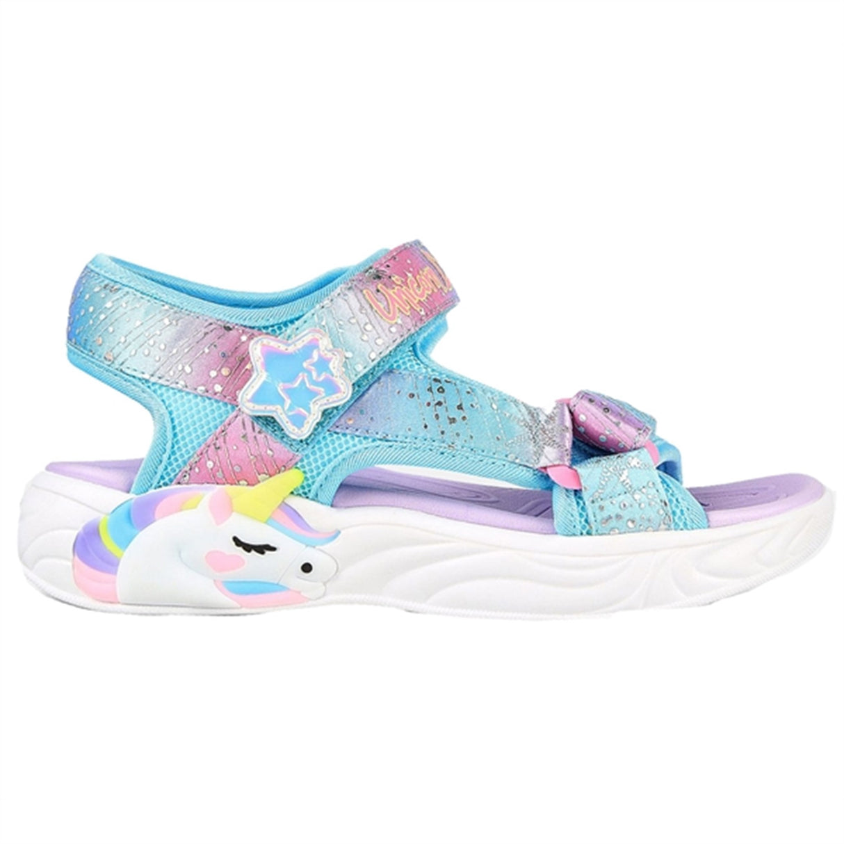 Skechers Unicorn Dreams Sandals Purple Multicolor