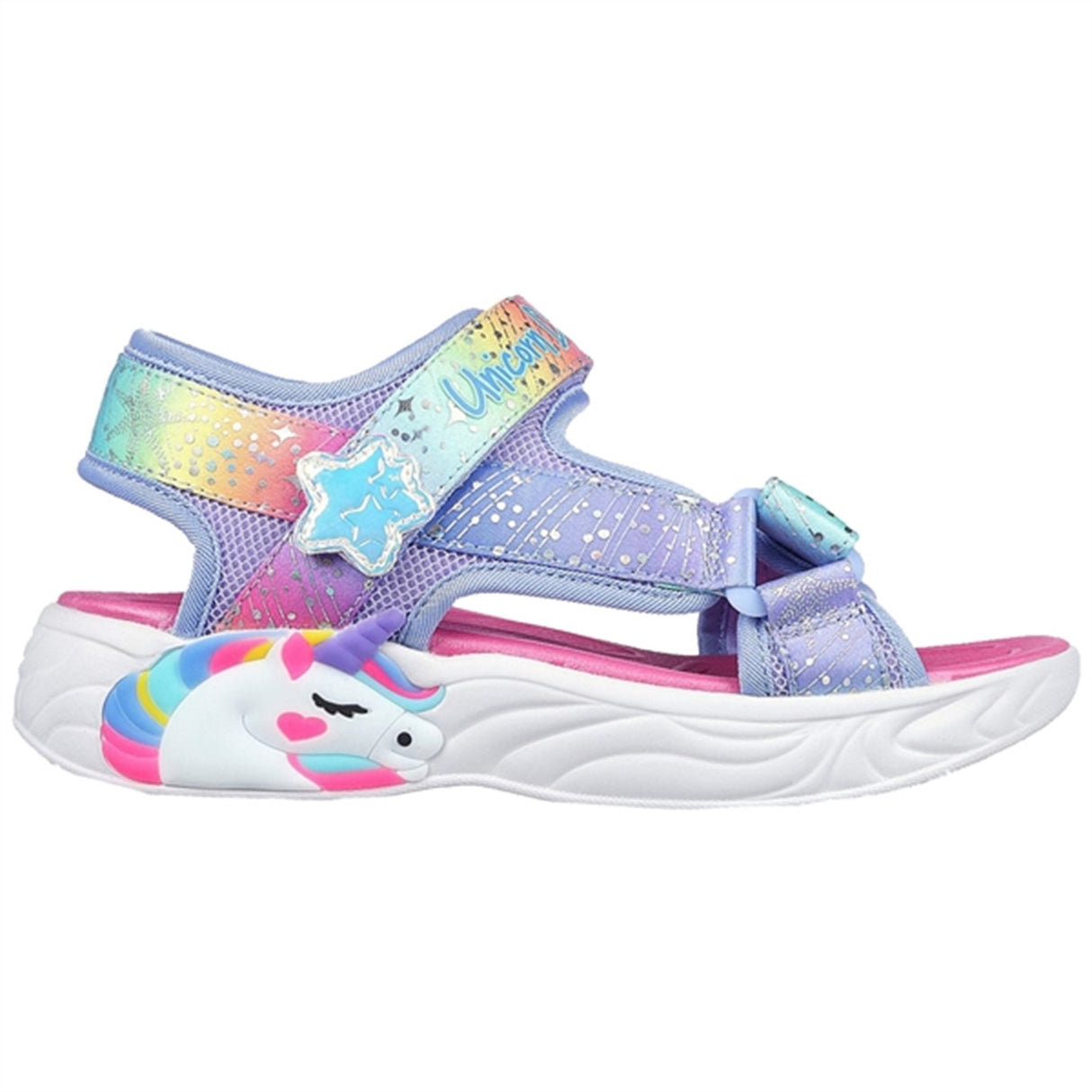 Skechers Unicorn Dreams Sandals Blue Multi