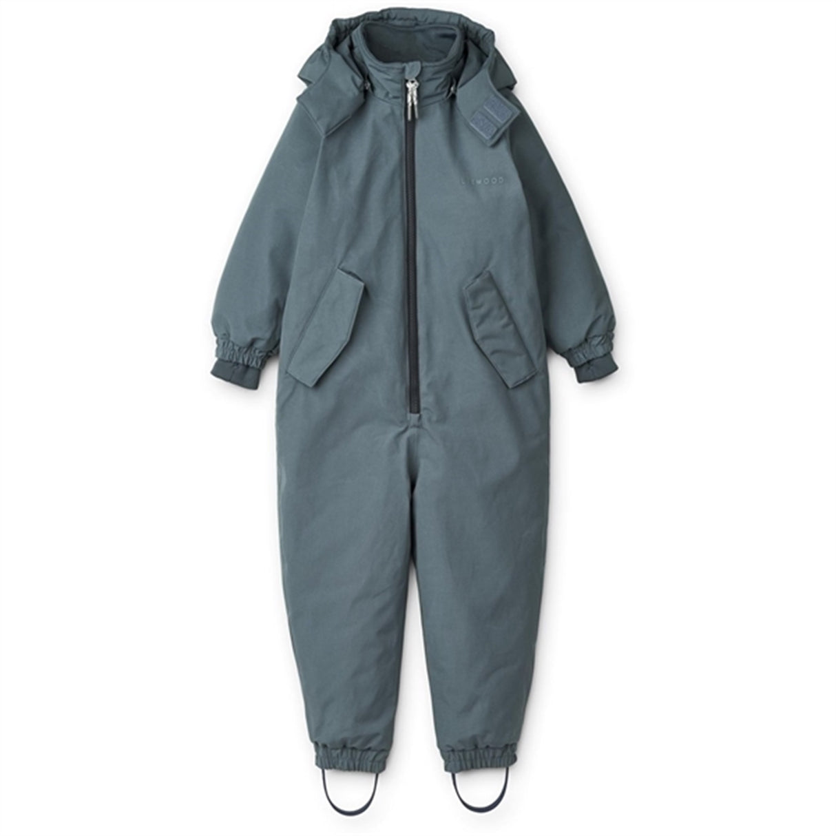 Liewood Sne Snowsuit Whale Blue