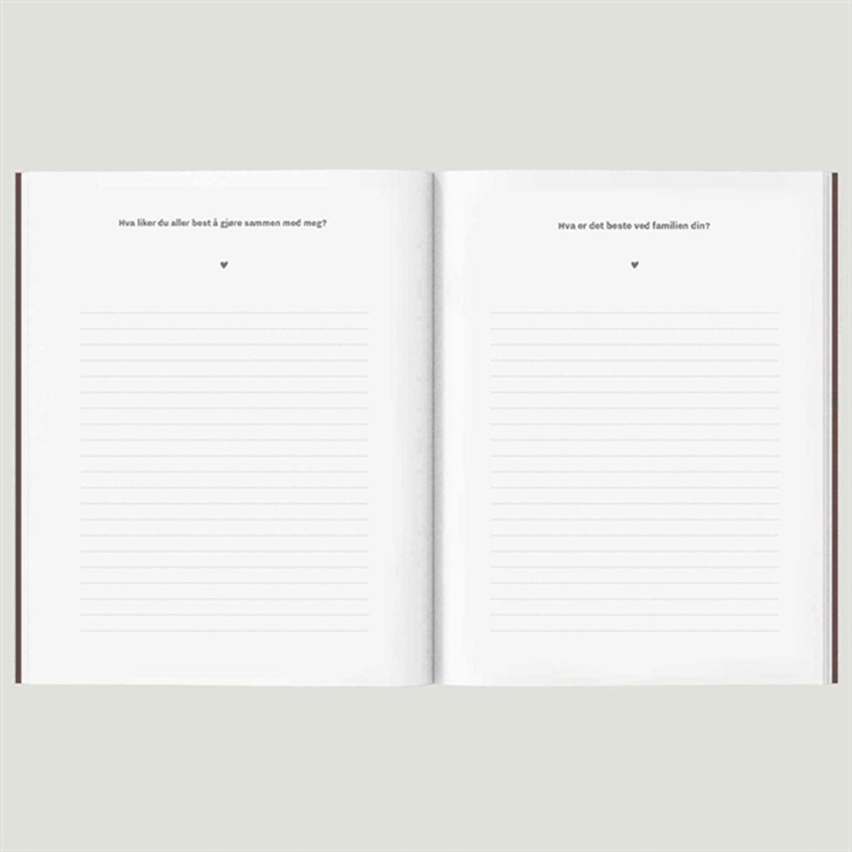 WITHWHITE Spørreboken A5 Norwegian