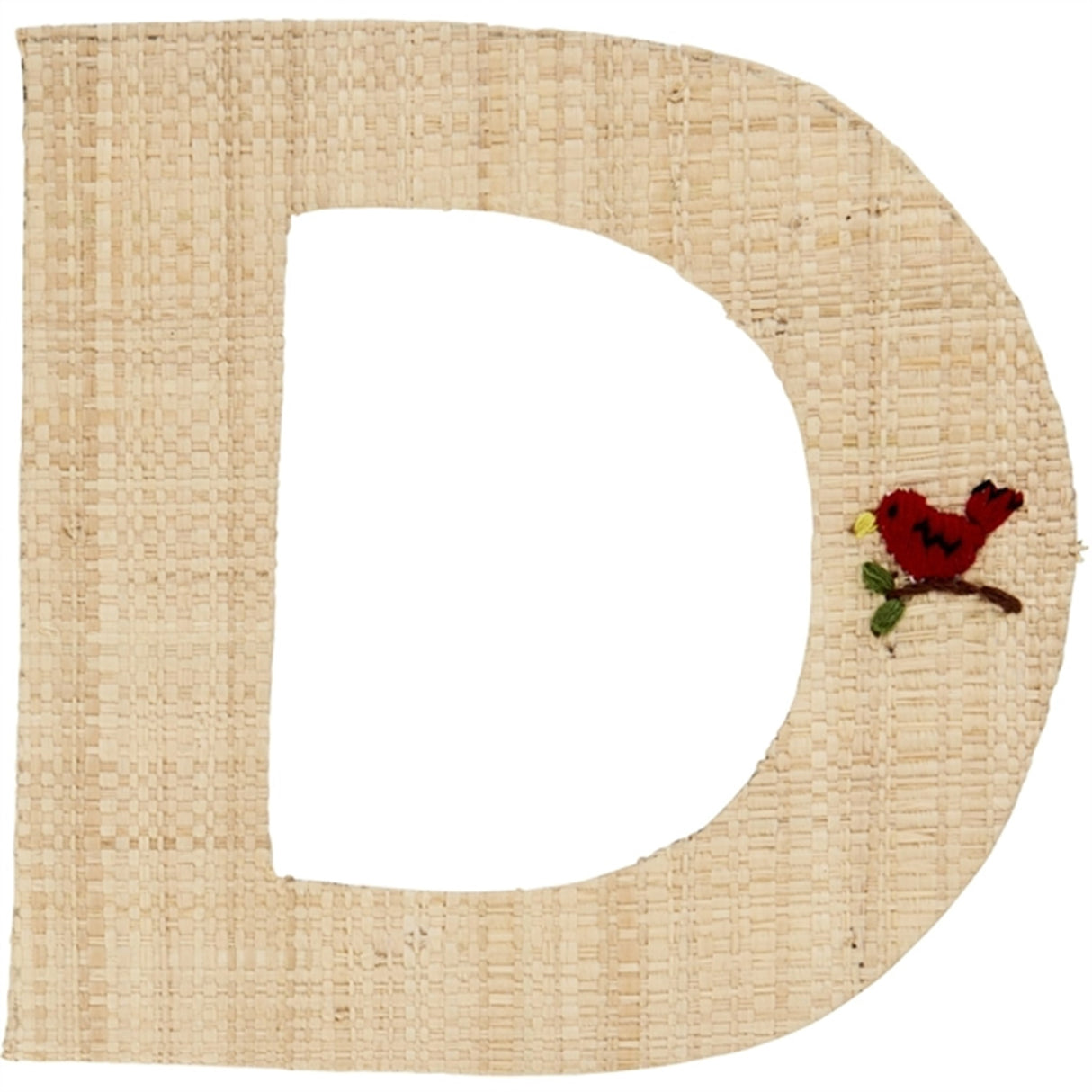 RICE Nature Raffie Sticker Letter Flowers & Animals