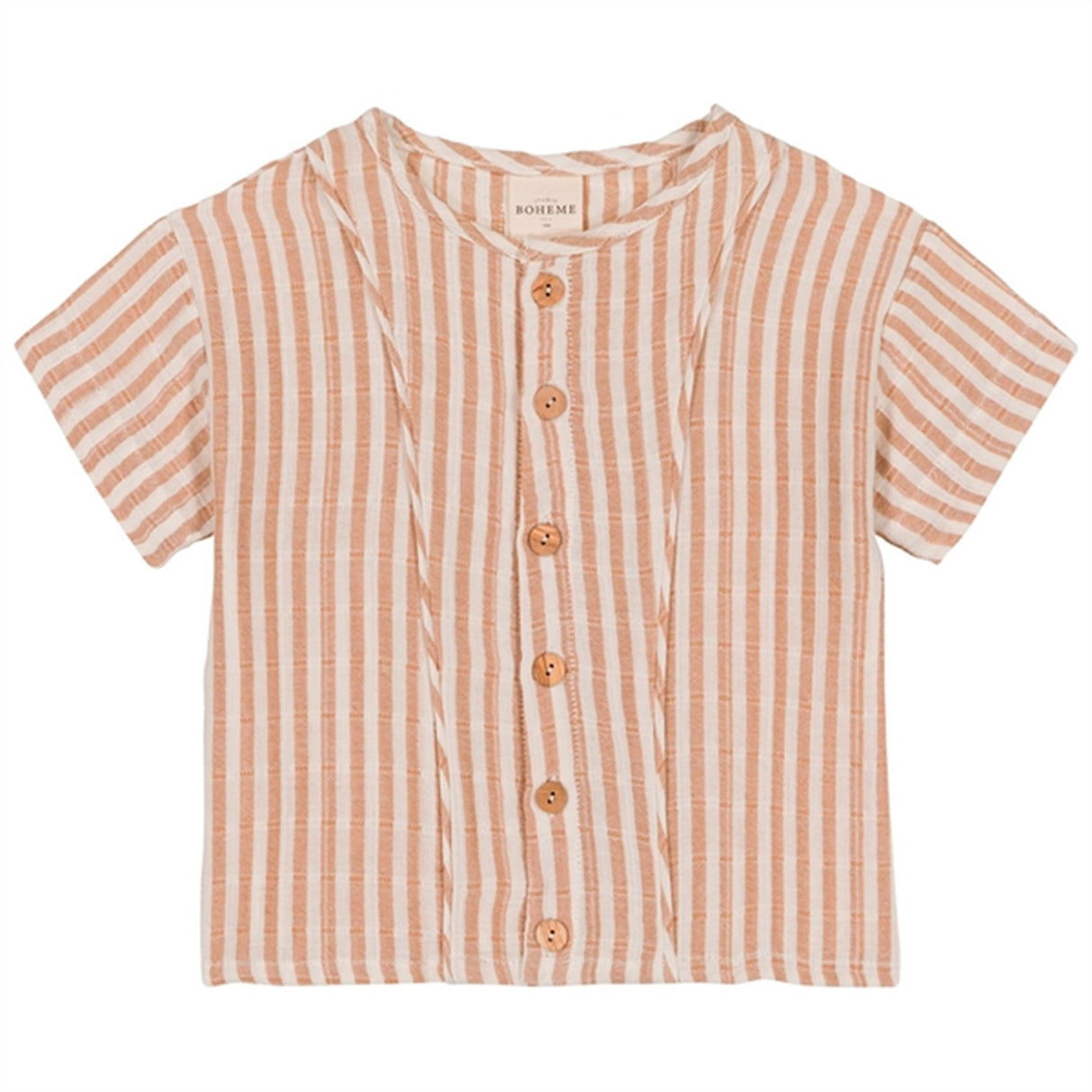 Studio Boheme Shirt Thelme Biscuit Stripes