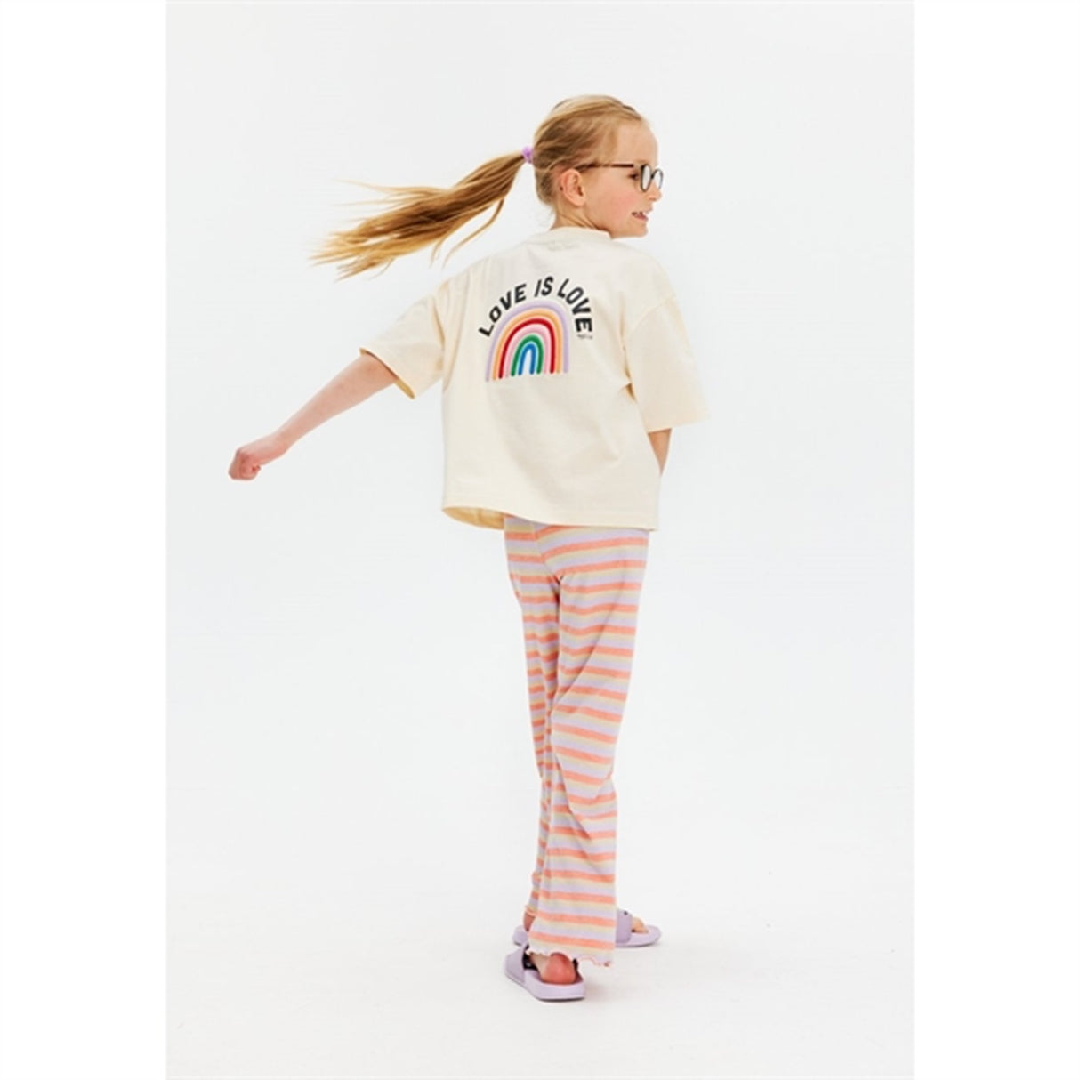 The New Lavender Herb Fridan Wide Rib Pants