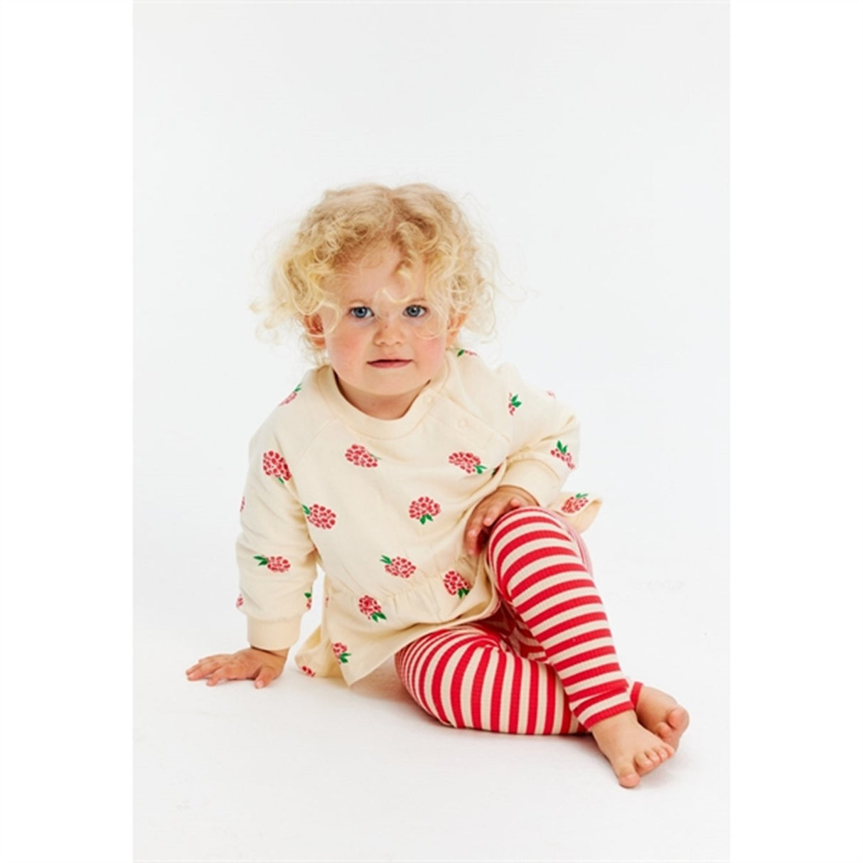 THE NEW Siblings Geranium Fro Rib Leggings