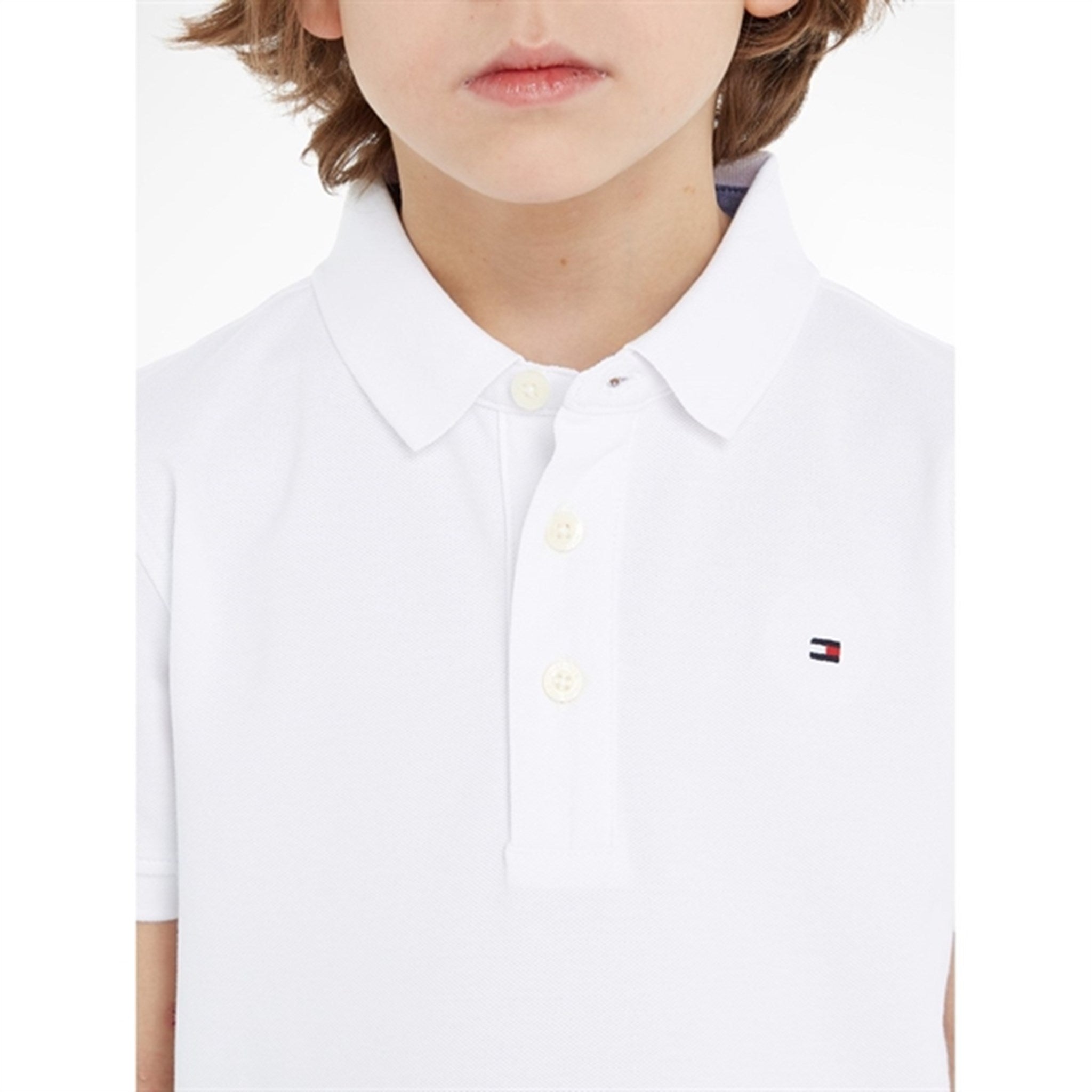 Tommy Hilfiger Boy Tommy Polo T-Shirt Bright White 3