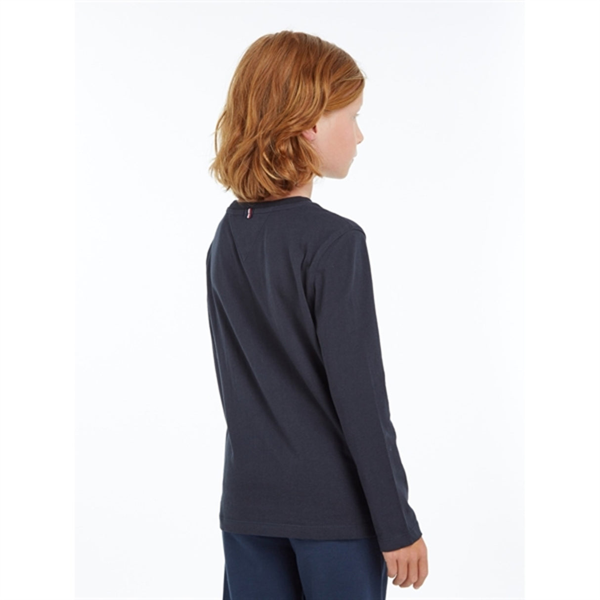 Tommy Hilfiger Boys Basic CN Bluse Sky Captain