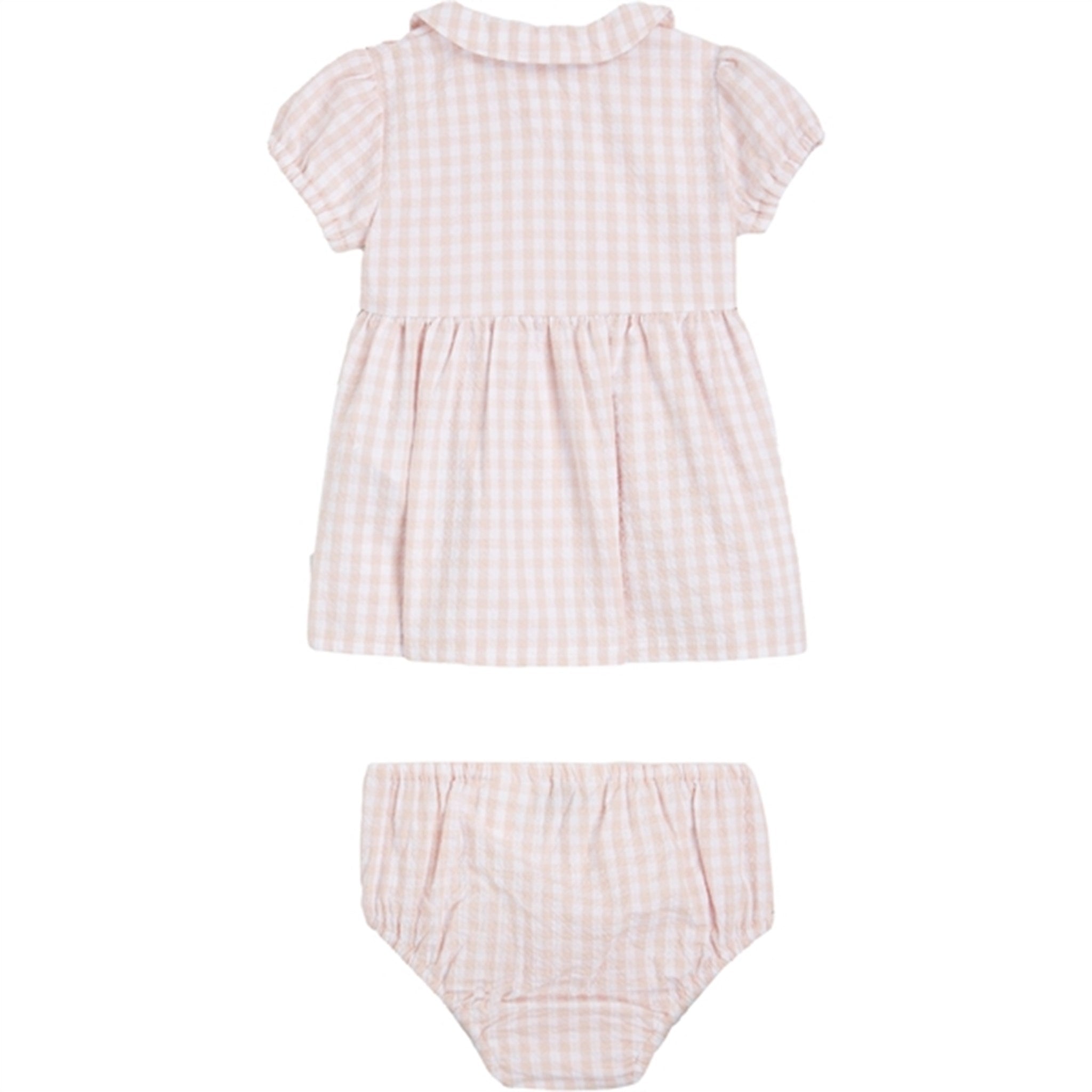 Tommy Hilfiger Baby Gingham Dress White / Pink Check 3