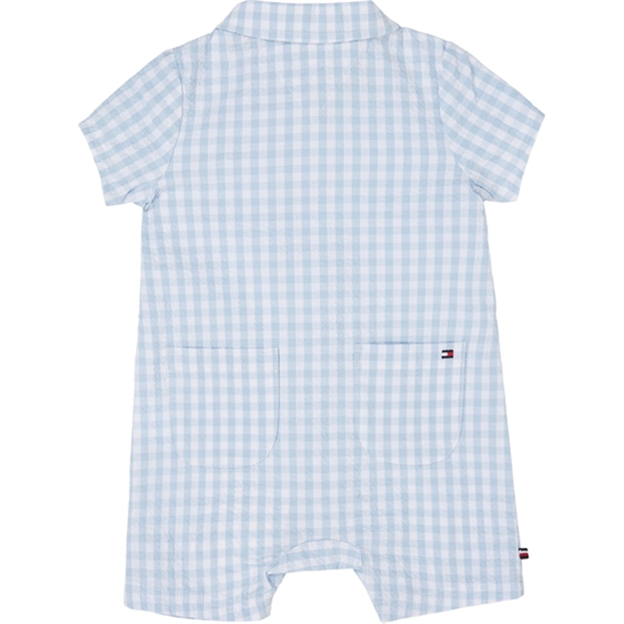 Tommy Hilfiger Baby Gingham Sommersuit White / Blue Check 3