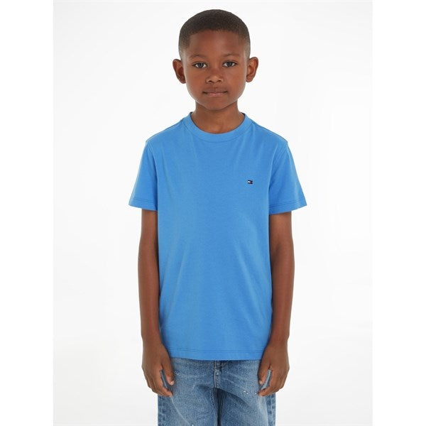 Tommy Hilfiger Essential Cotton T-Shirt Blue Spell