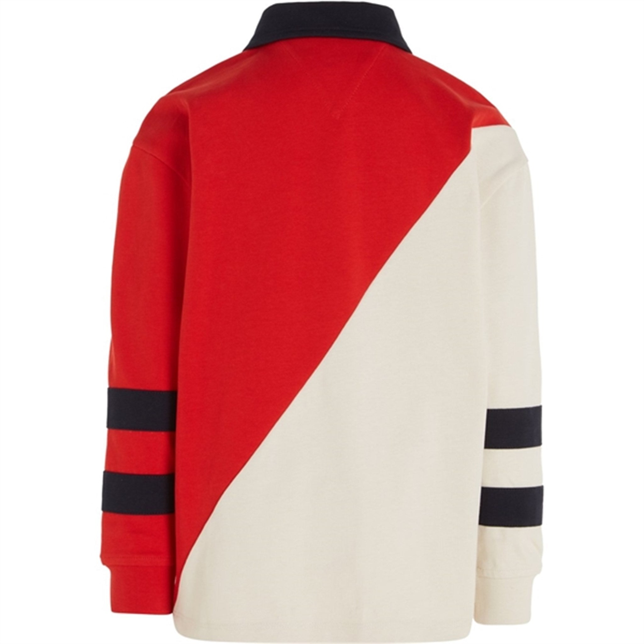 Tommy Hilfiger Colorblock Rugby LS Polo Red/White Colorblock 2