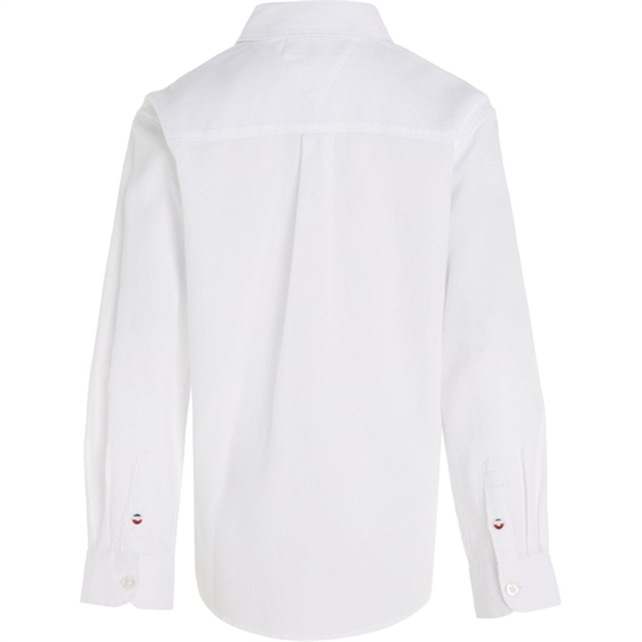 Tommy Hilfiger Solid Waffle Shirt White 3