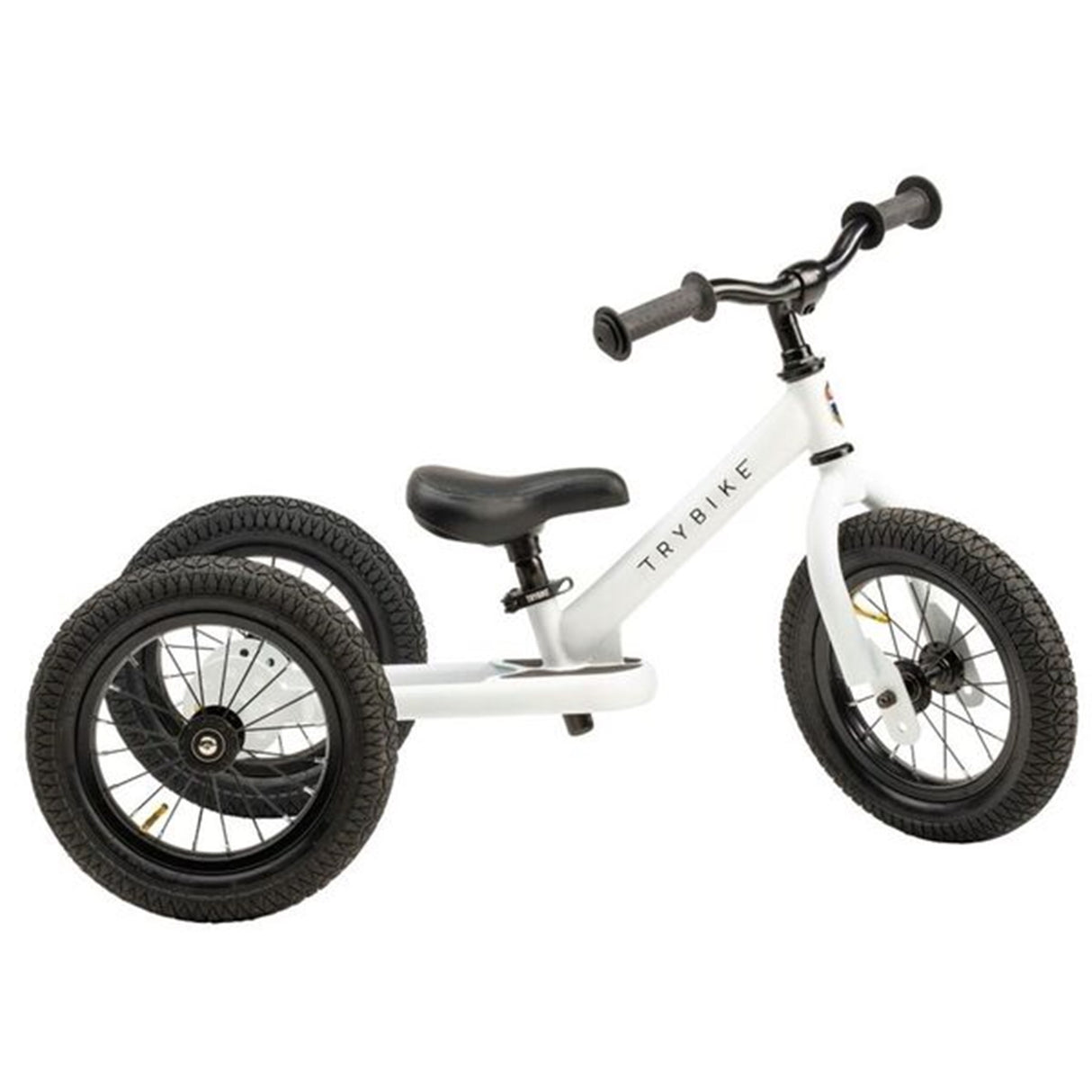 Trybike in Steel 3 Wheels White