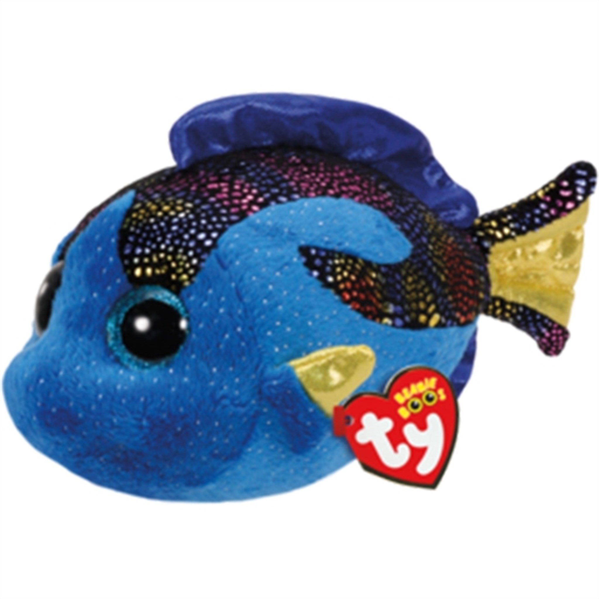 TY Beanie Boos Aqua - Blue Fish Reg