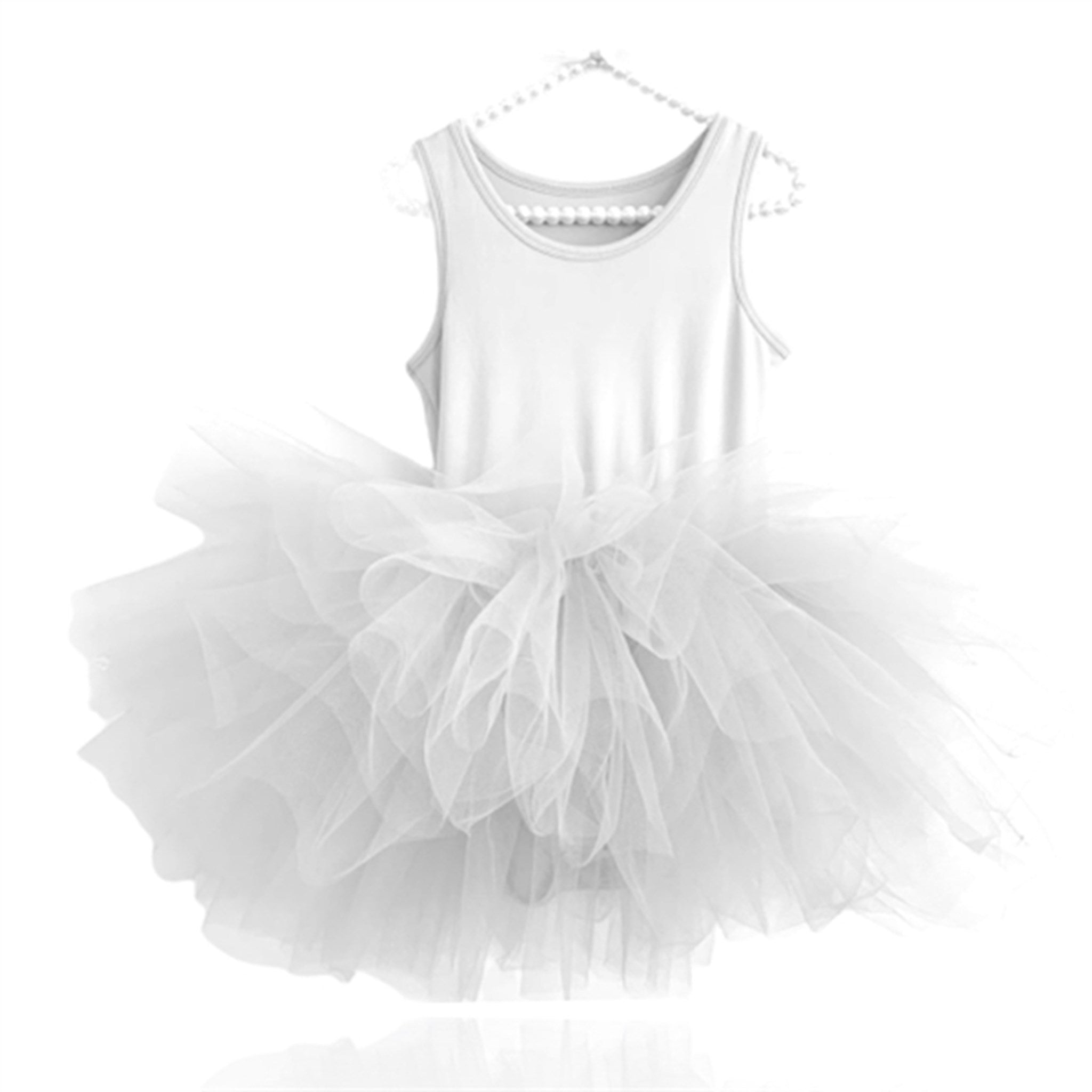 Dolly by Le Petit Timeless Tutu Dress White