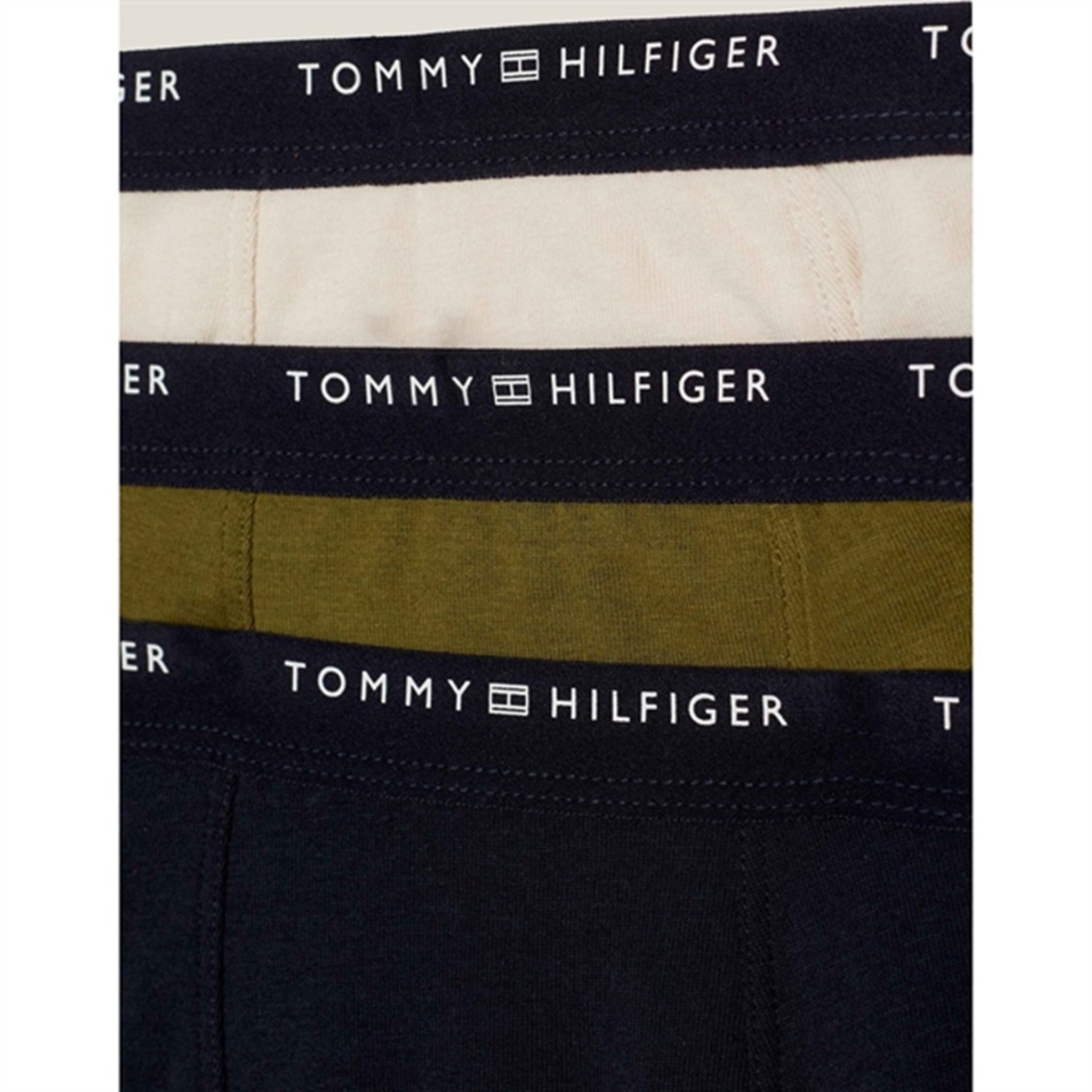 Tommy Hilfiger Trunks 3-Pack Desert Sk/ Put Green/ Cash Creme 3