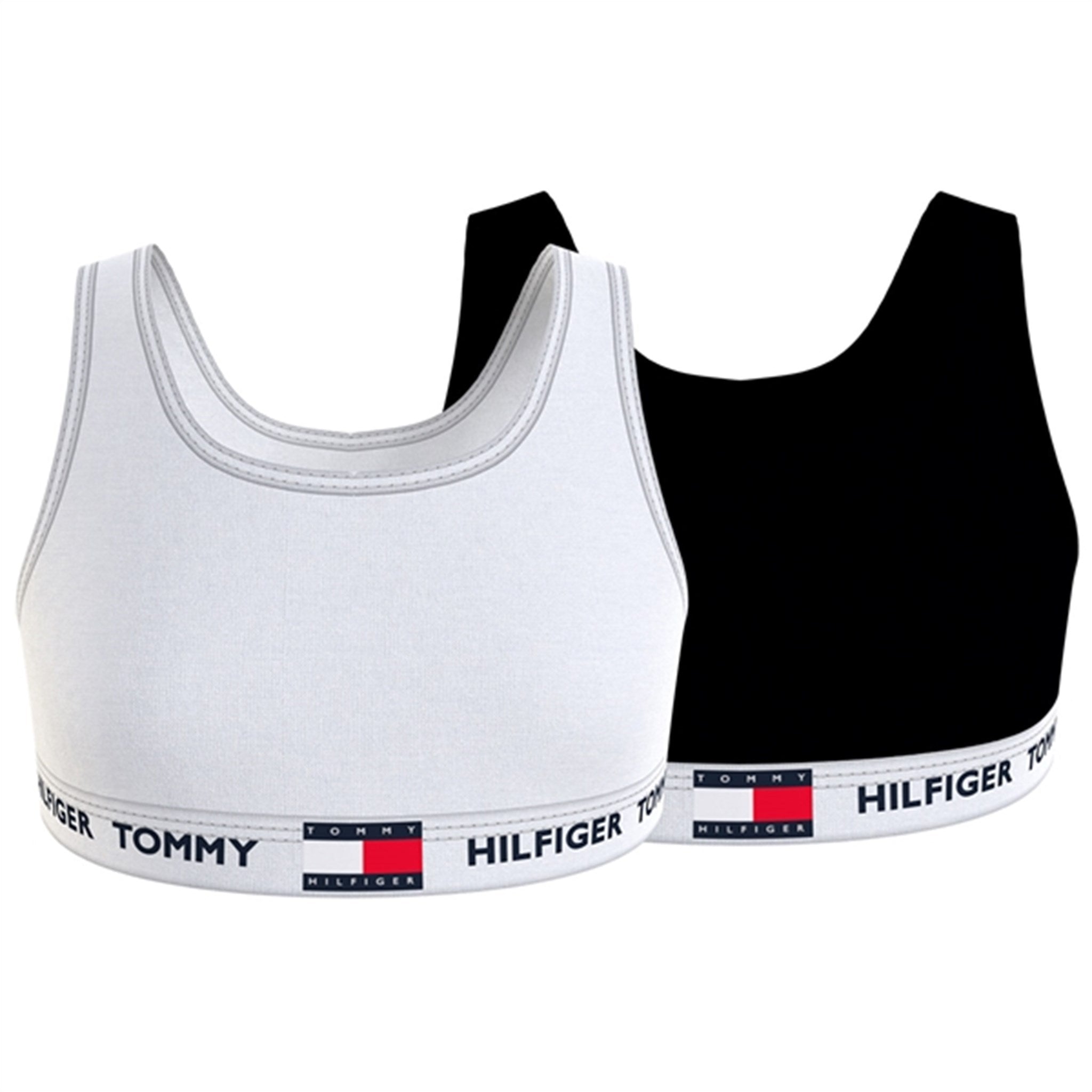 Tommy Hilfiger Bralette 2-pack White/Black