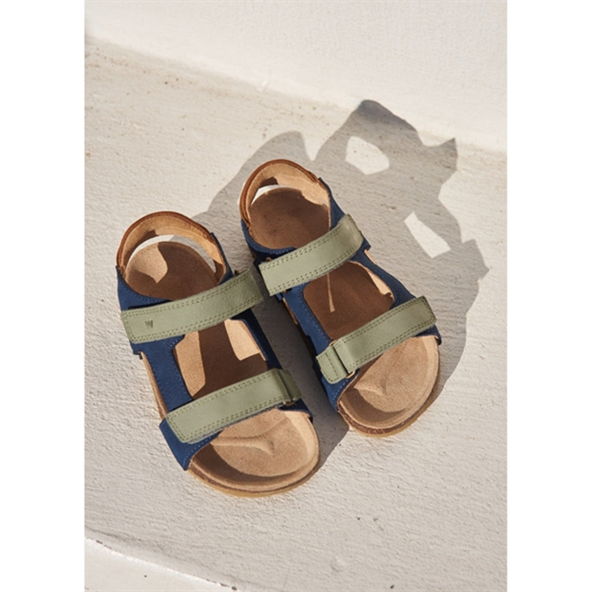 Wheat Sandal Cork Open Toe Corey Blue