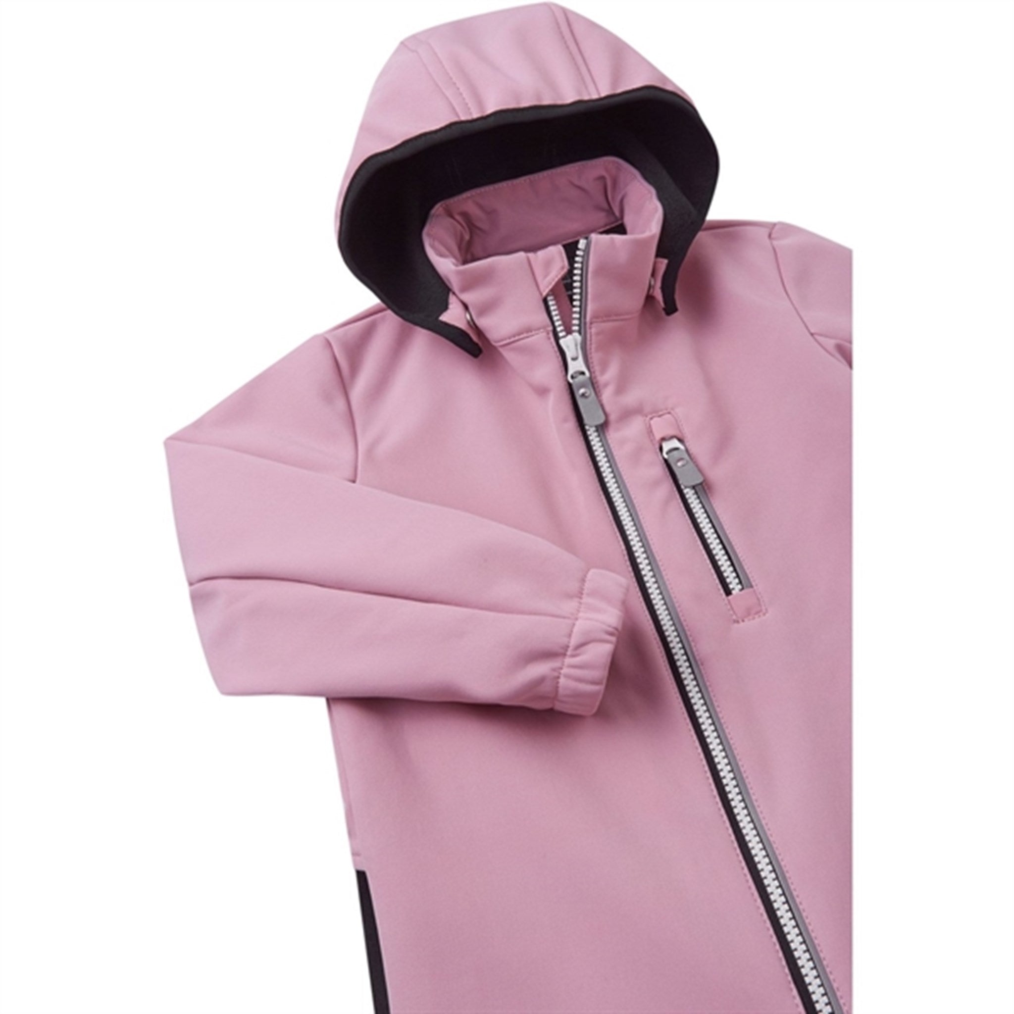 Reima Softshell Overall Nurmes Grey Pink 3