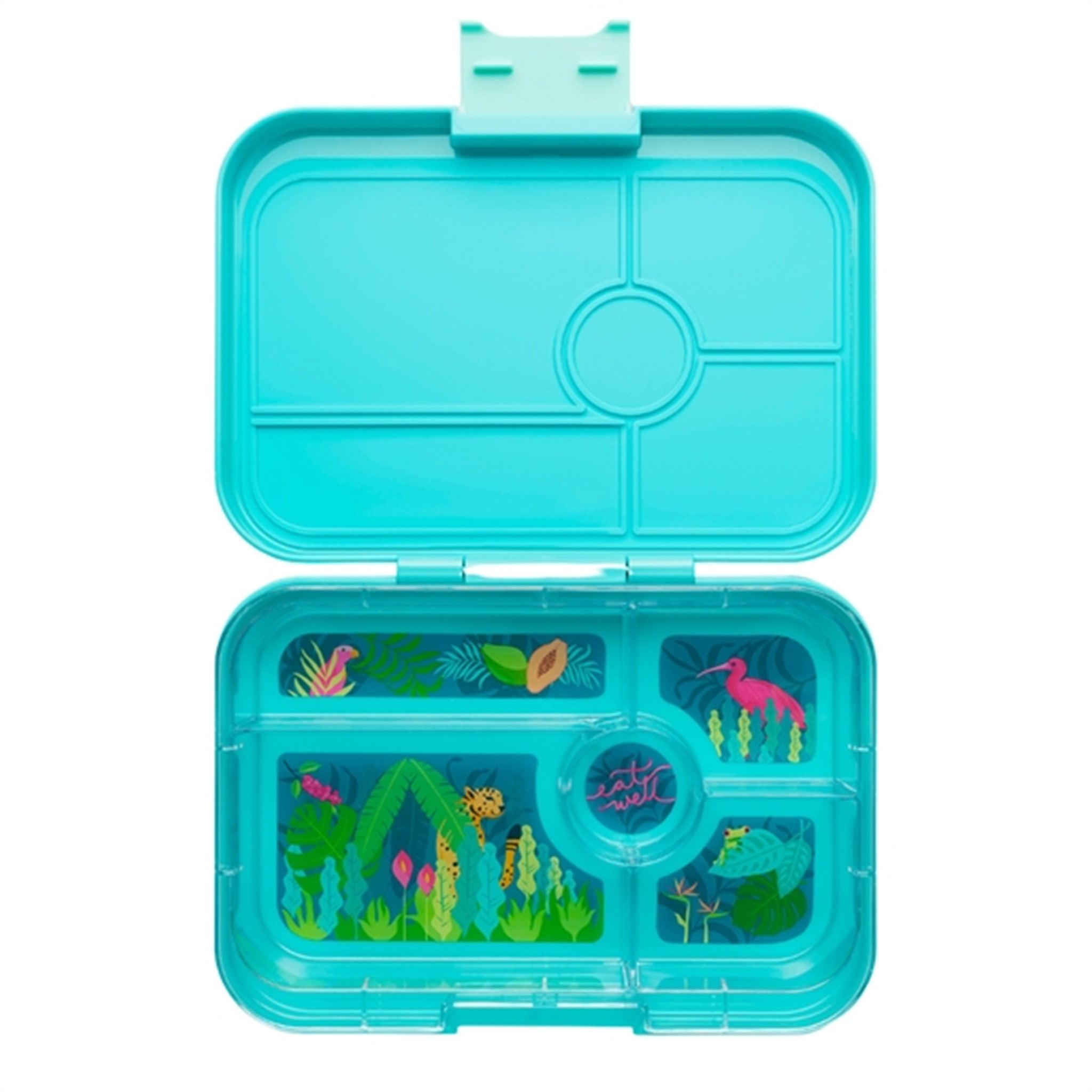 Yumbox Tapas XL 5 Sections Lunch Box Antibes Blue/Jungle Pastel