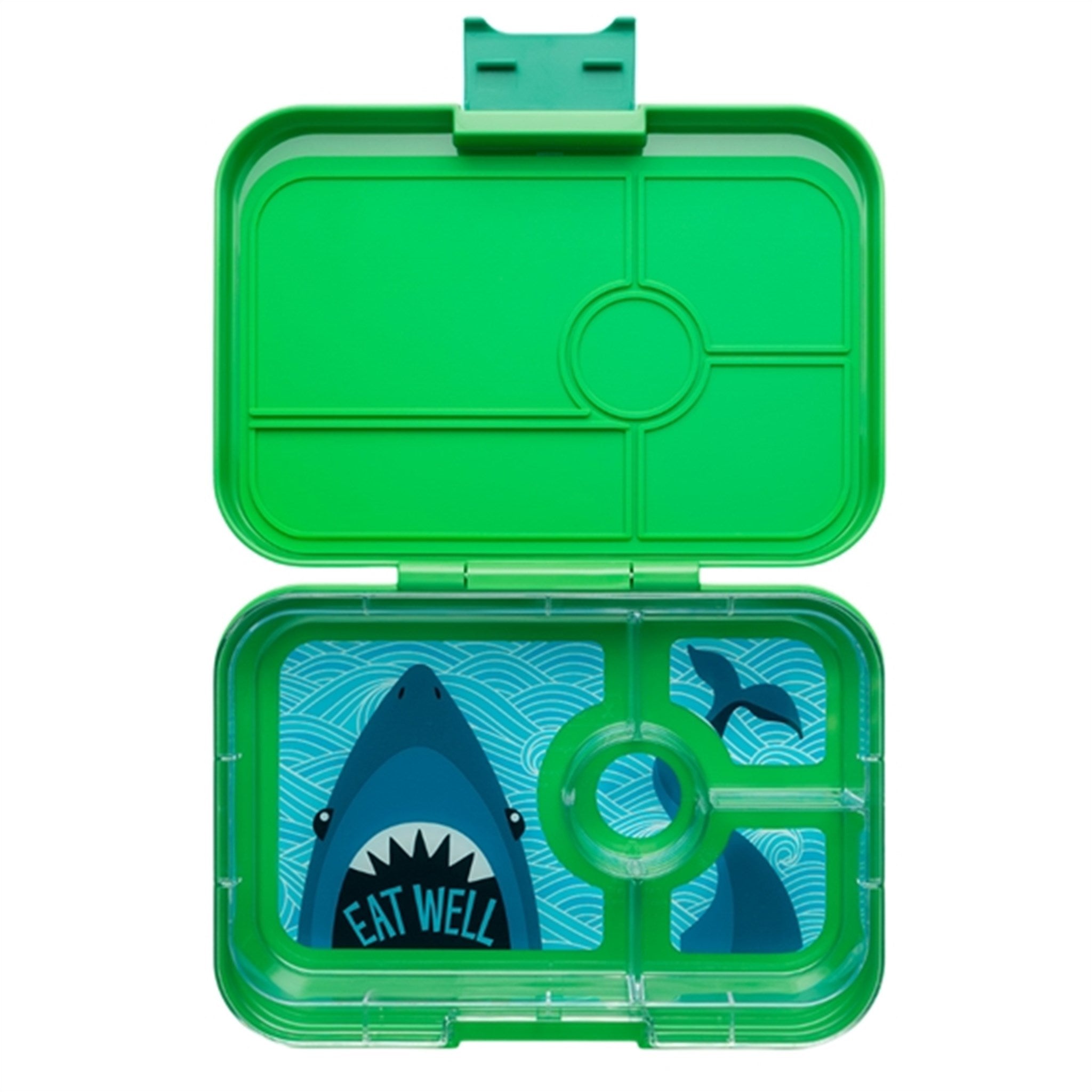 Yumbox Tapas XL 4 Sections Lunch Box Jurassic Green/Shark