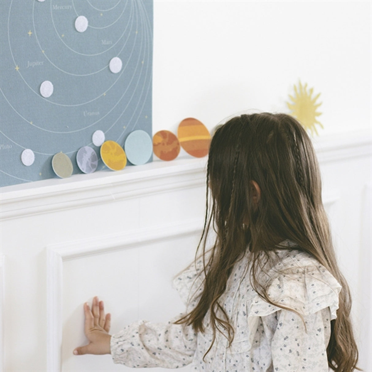 That's Mine Blanket Filt Zoe Planets NOOS