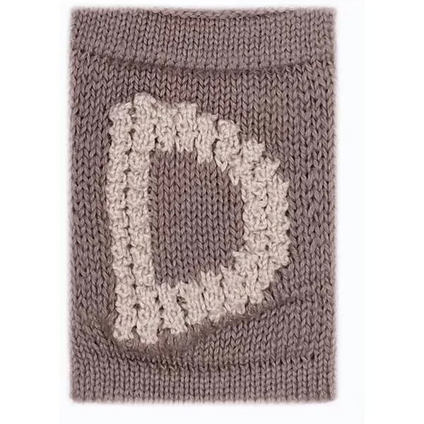 Smallstuff Knit Letter Nature