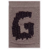 Smallstuff Knit Letter Nature