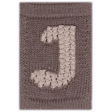 Smallstuff Knit Letter Nature