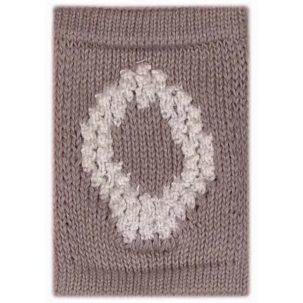 Smallstuff Knit Letter Nature