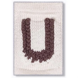 Smallstuff Knit Letter Nature