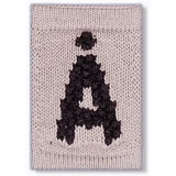 Smallstuff Knit Letter Nature