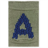 Smallstuff Knit Letter Blue