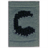 Smallstuff Knit Letter Blue