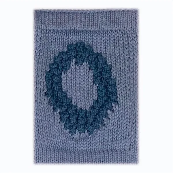 Smallstuff Knit Letter Blue