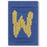 Smallstuff Knit Letter Blue