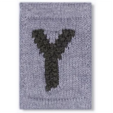 Smallstuff Knit Letter Blue