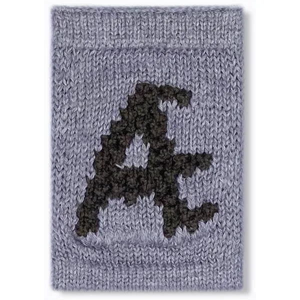 Smallstuff Knit Letter Blue