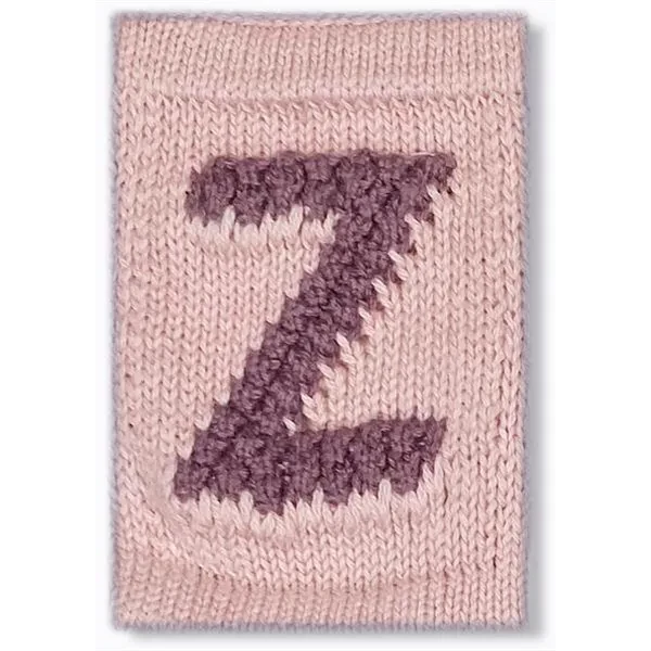 Smallstuff Knit Letter Rose