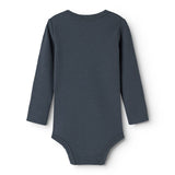 MarMar Modal Blue Plain Body LS