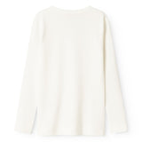 MarMar Modal Gentle White Plain Blouse