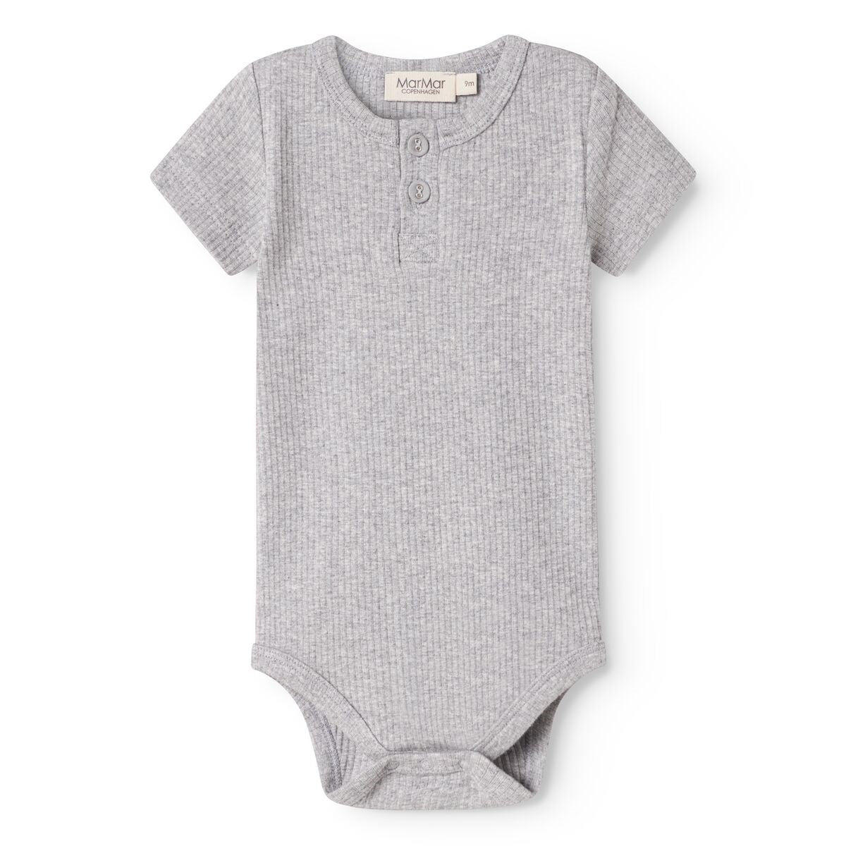 MarMar Modal Melange Light Grey Melange Body SS