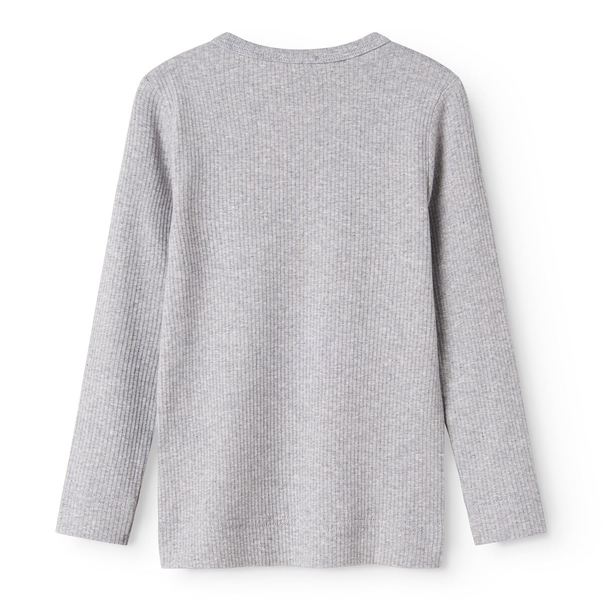 MarMar Modal Melange Light Grey Melange Plain Blouse