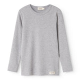 MarMar Modal Melange Light Grey Melange Plain Blouse