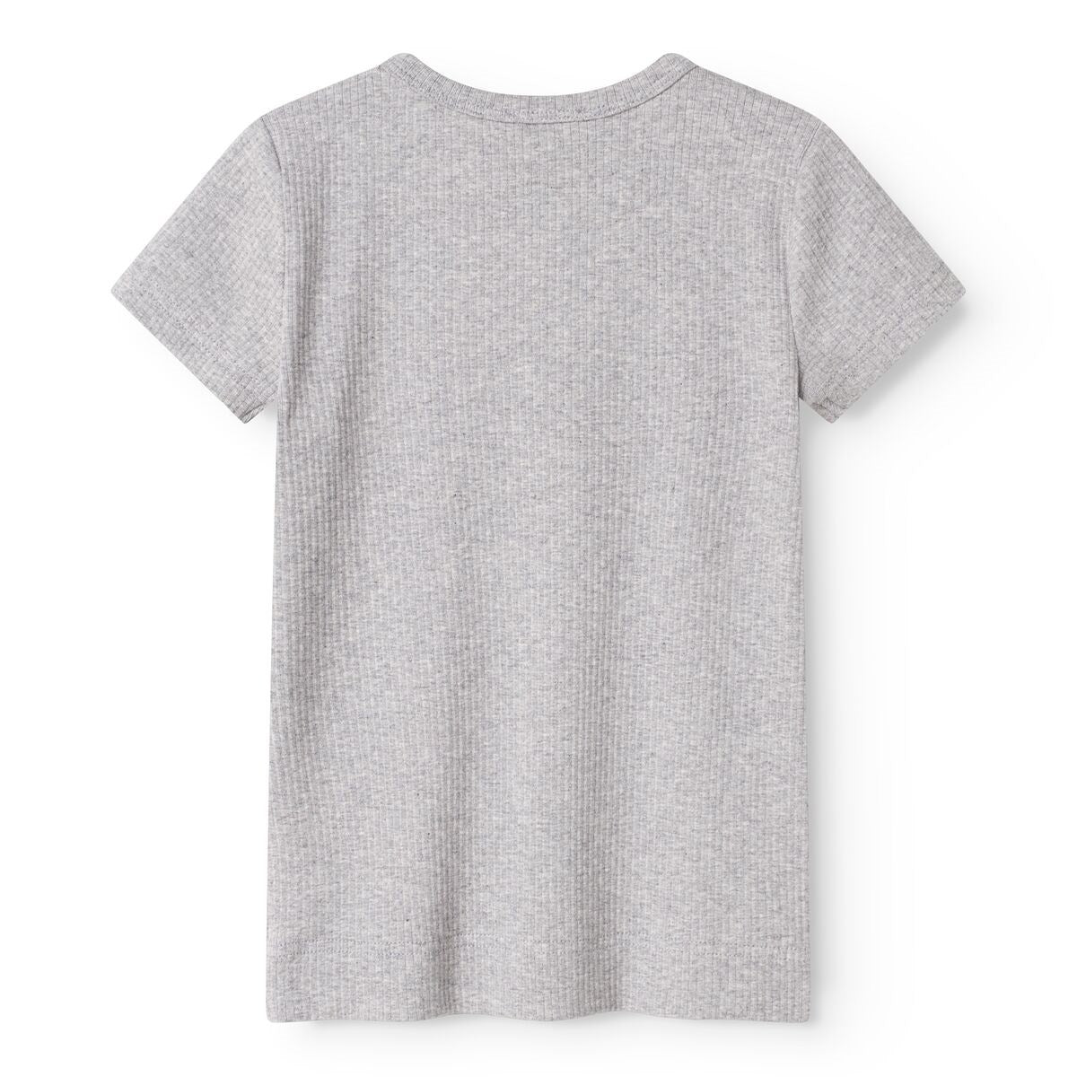 MarMar Modal Melange Light Grey Melange Plain T-shirt