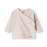 MarMar Modal New Born Light Beige Mel. Tut Wrap LS Blouse
