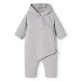MarMar Modal New Born Light Grey Melange Rex Stroller Suit